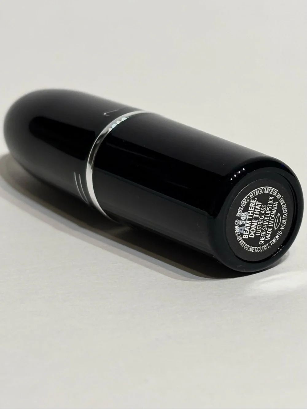 MAC Lustreglass Sheer-Shine Lipstick Shade 548 Beam There, Done That New in Box